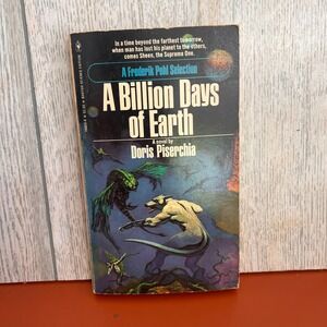 A Billion Days of Earth Doris Piserchia 1976 Bantam Science Fiction Paperback